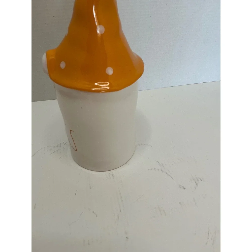 DW Home x Magenta Give Thanks Candle Orange Polka Dot Gnome Hat Lid Vanilla Scen
